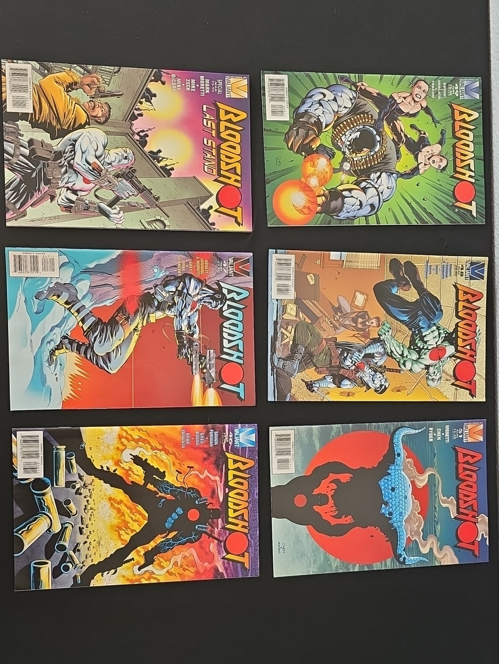 Bloodshot Comic Book Collection (6)